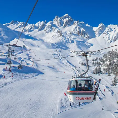 Confortable 2 Pièces Skis Aux Pieds Pour 4 Pers - Fr-1-182a-12 *